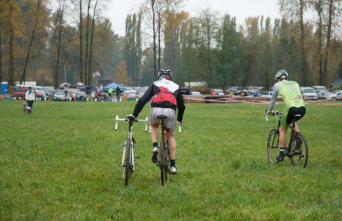 Local rider cyclocross race 2009