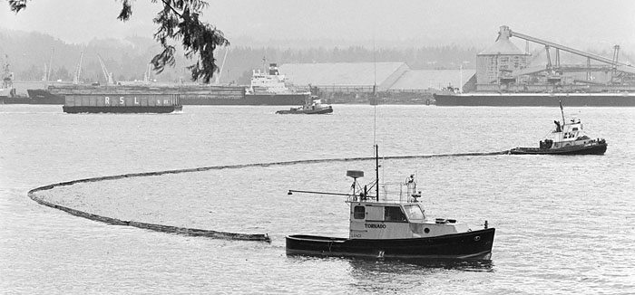 1973 Oil spill Vancouver e