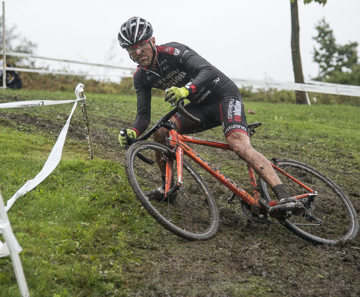Cyclocross race at New Brighton Park in Vancouver.
