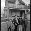 January 14th, 1974 -- After George and Inex Cardinal and their family were evicted from their apartment at 1712 East Broadway they were resettled in this house.