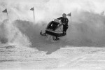 Snowmobile racing