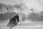 Snowmobile racing