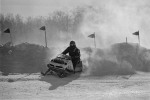 Snowmobile racing