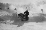 Snowmobile racing