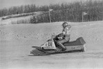 Snowmobile racing