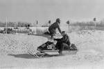 Snowmobile racing