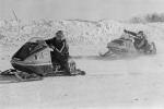 Snowmobile racing