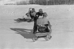 Snowmobile racing