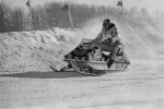 Snowmobile racing