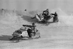 Snowmobile racing