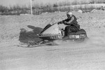 Snowmobile racing