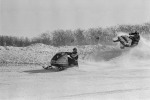 Snowmobile racing