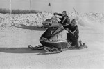 Snowmobile racing