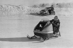 Snowmobile racing