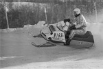 Snowmobile racing