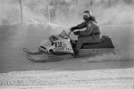 Snowmobile racing