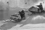 Snowmobile racing