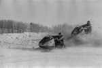 Snowmobile racing