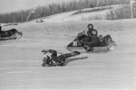 Snowmobile racing