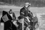 Snowmobile racing