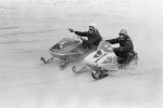 Snowmobile racing