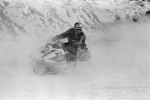 Snowmobile racing