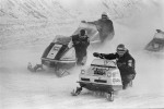 Snowmobile racing