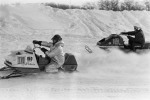 Snowmobile racing