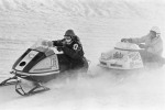 Snowmobile racing