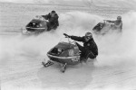 Snowmobile racing