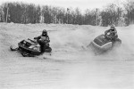 Snowmobile racing