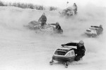 Snowmobile racing