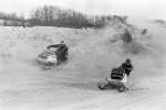 Snowmobile racing