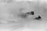 Snowmobile racing