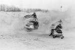 Snowmobile racing