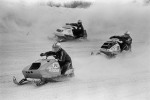 Snowmobile racing