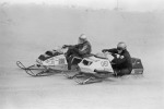 Snowmobile racing