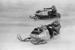 Snowmobile racing