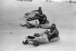 Snowmobile racing