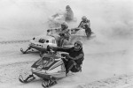 Snowmobile racing