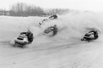 Snowmobile racing