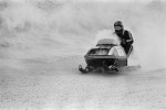 Snowmobile racing