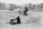 Snowmobile racing