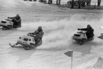 Snowmobile racing