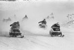 Snowmobile racing