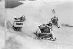 Snowmobile racing