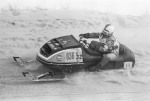 Snowmobile racing