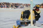 Snowmobile racing