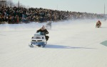 Snowmobile racing