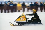 Snowmobile racing